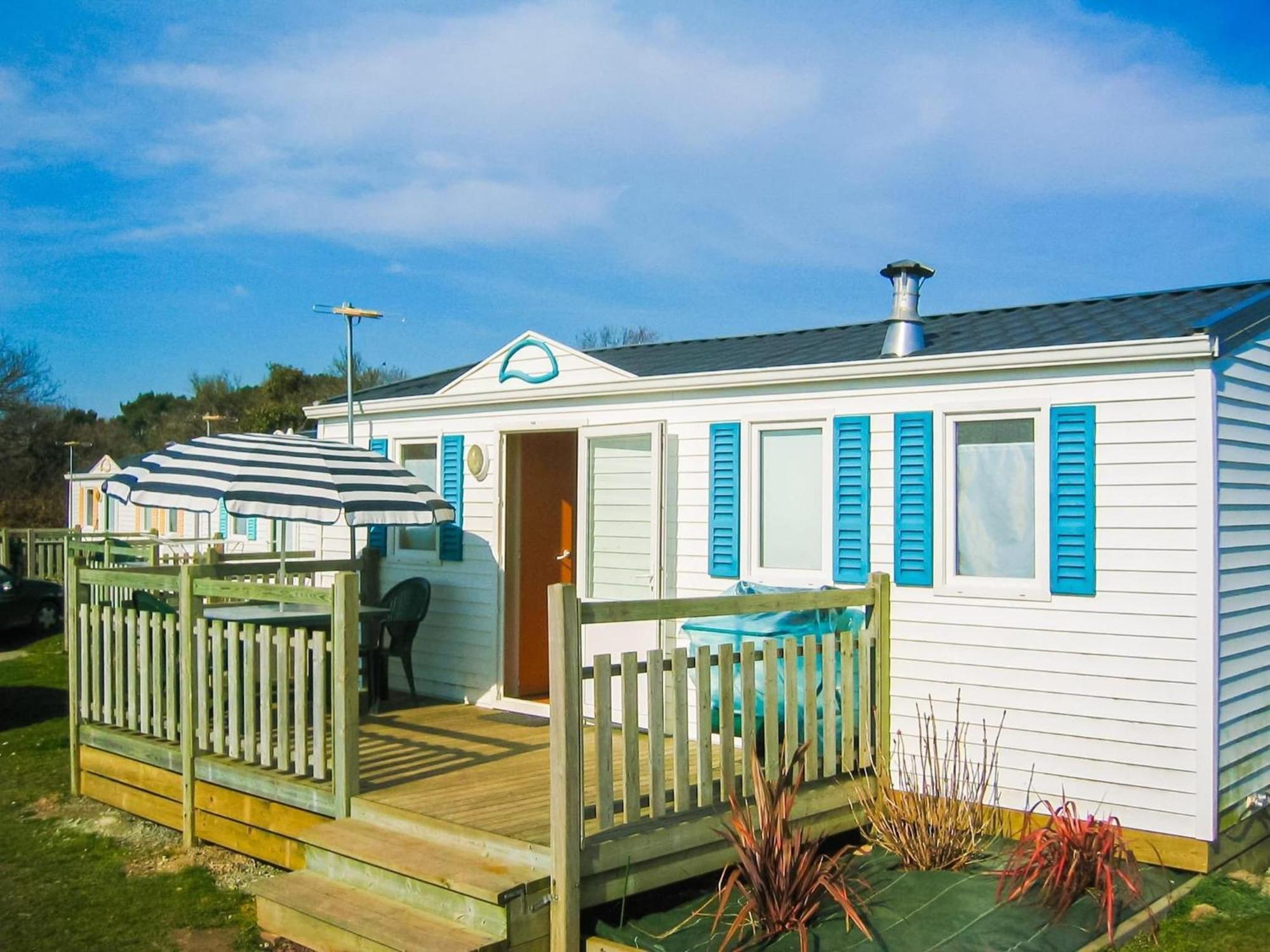 Lodge 3 Pieces 5 Personnes 1 Bebe Larmor-Plage Buitenkant foto