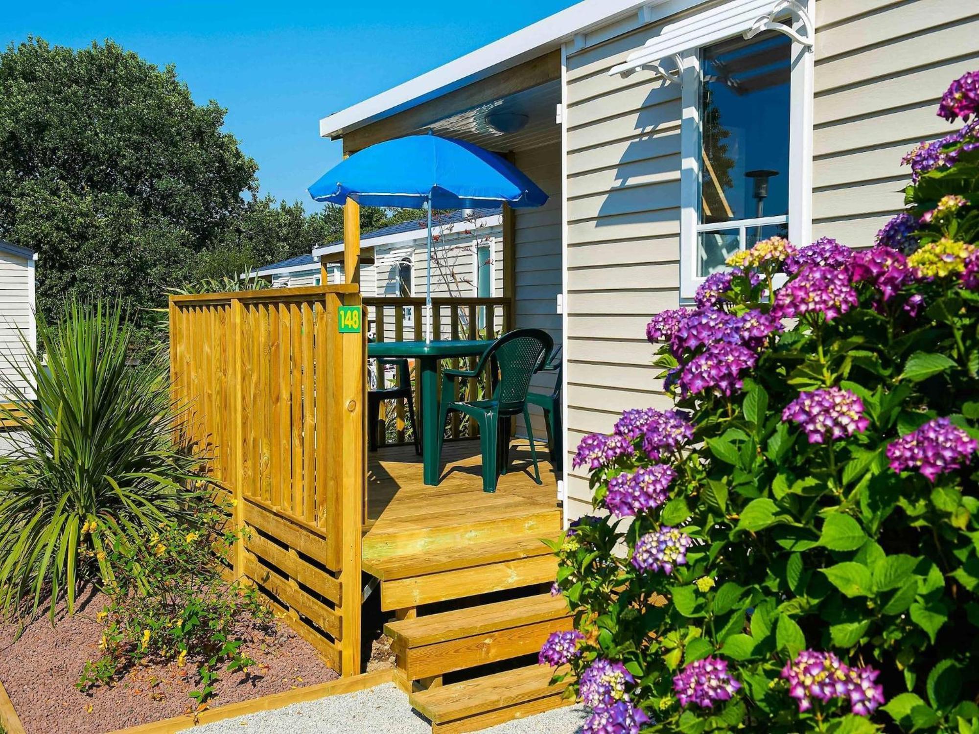 Lodge 3 Pieces 5 Personnes 1 Bebe Larmor-Plage Buitenkant foto